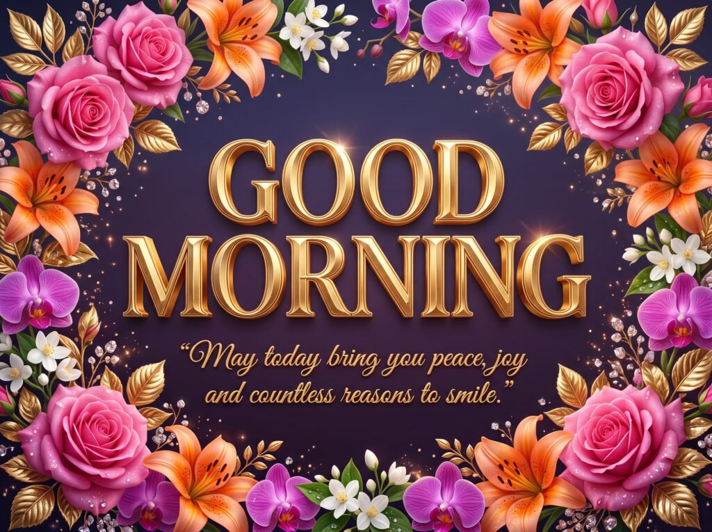 good morning image with greetings