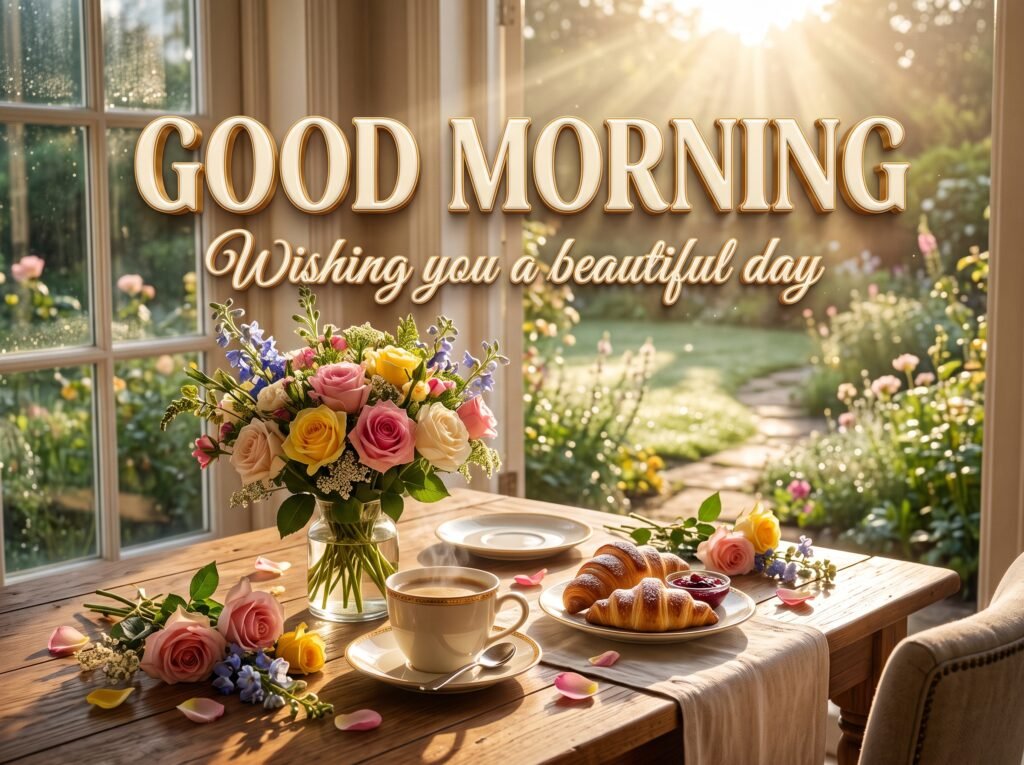 morning greeting image