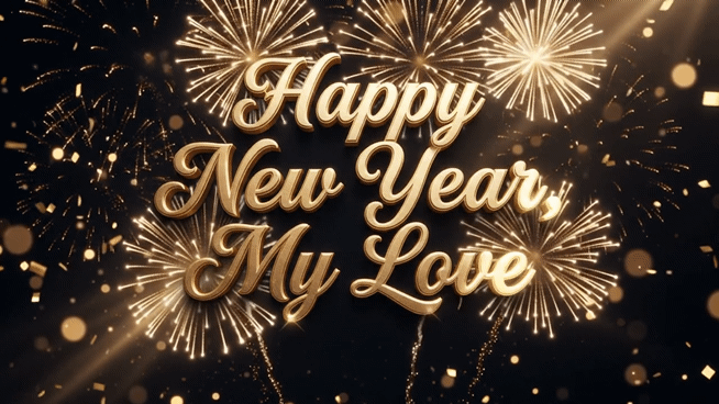 happy new year my love pic